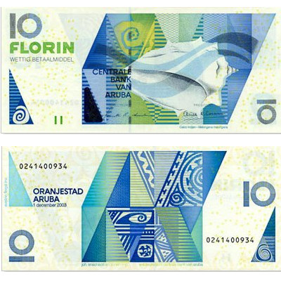 10 Florin Aruba 10 Florin Aruba