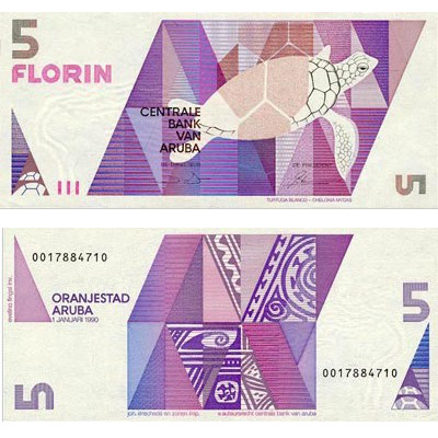 5 Florin Aruba 5 Florin Aruba