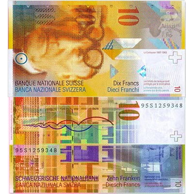 10 franchi svizzeri 10 franchi svizzeri
