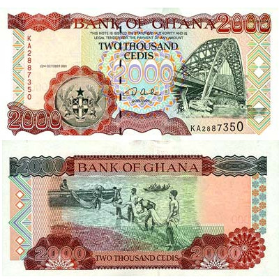 cedis cedi dollars ghanaian convert mataf ghs
