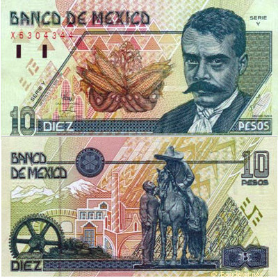 10 pesos mexicanos 10 pesos mexicanos