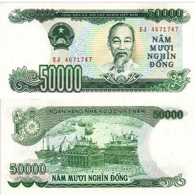 50000 Đồng Việt Nam 50000 Đồng Việt Nam