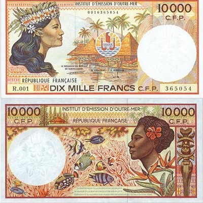 conversion franc polynesien euro